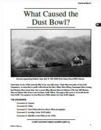 The dust bowl essay