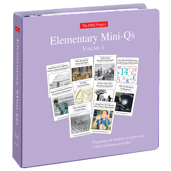 elementary mini-qs binder