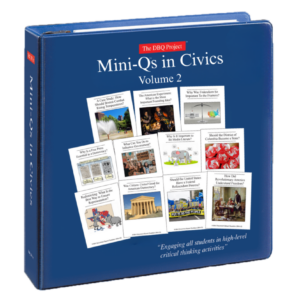 NEW! Mini-Qs in Civics Volume 2: Teacher Resource Binder