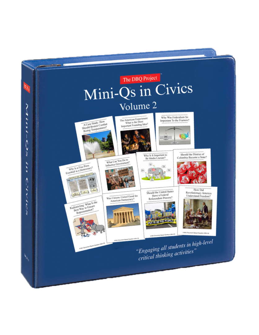 NEW! Mini-Qs in Civics Volume 2: Teacher Resource Binder