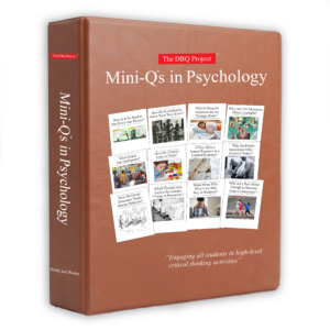NEW! Mini-Qs in Psychology: Teacher Resource Binder